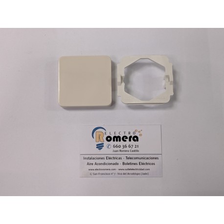 TECLA P/INT. PLASTICO BLANCO POLAR ARSYS