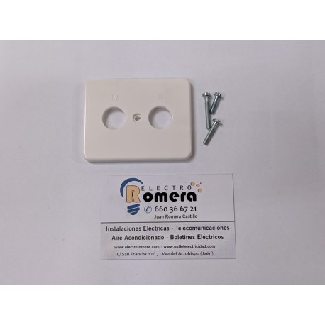 TECLA P/INT. PLASTICO BLANCO POLAR ARSYS