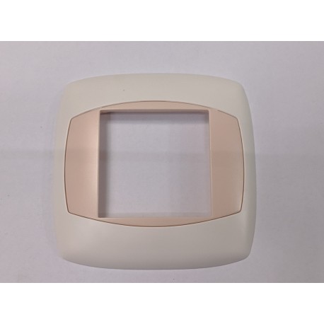 PLACA DE 1 ELEMENTOS MARFIL BEIGE SM100 40462.544