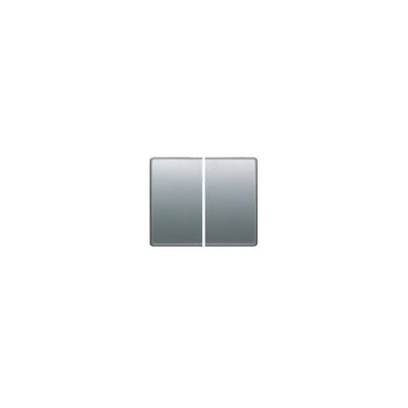 JUEGO TECLAS DOBLE INTERRUPTOR / CONMUTADOR ALUMINIO FUSIÓN BJC MEGA 22709-AF