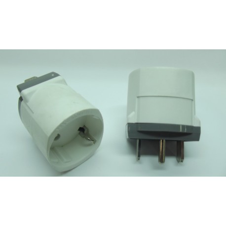 ADAPTADOR BIPOLAR MAS  TT METROPOLIS  16 A 2P MAS TTL SHUCKO 3042-B