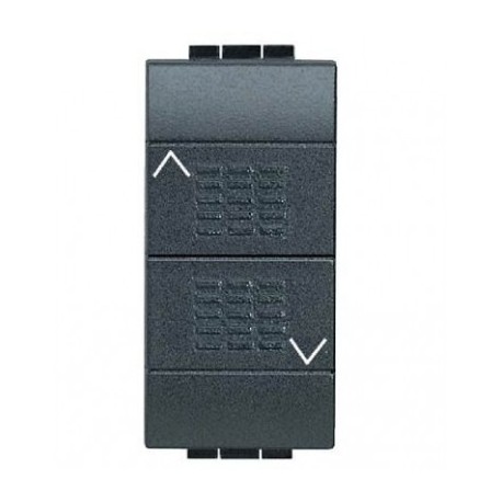 COMMUTADOR 1-0-2 BTICINO LIVING L4027