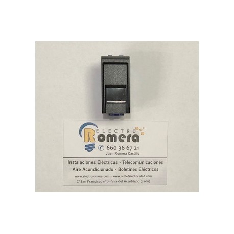 Tecla ancha blanca pulsador timbre