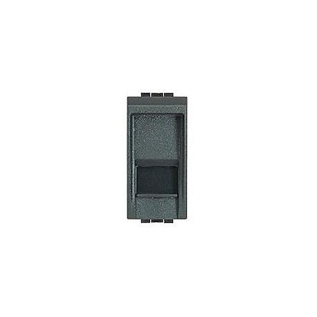 CONECTOR TELEFÓNICO RJ12 L4258/12 BTICINO LIVING COLOR ANTRACITA