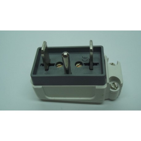 BASES ENCHUFES MIXTAS 10A 250V BLANCAS