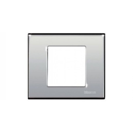2 ELEMENTOS CROMADA BTICINO LIGHT TECH NT4802CR