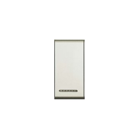 CUBRETECLA 1M COLOR PLATA BRILLANTE BTICINO LIGHT N4931SA