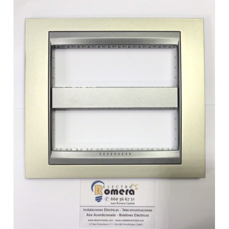 MARCO 2X6 MODULOS MAS BASTIDOR TITANIO OPAL/GRAFITO U49.426.295 EUNEA UNICA