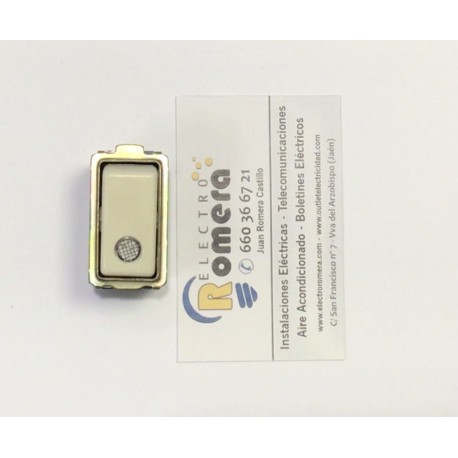 CONMUTADOR CON LUMINOSO  10A 250V C4043/2 BTICINO LUNA 7008-6