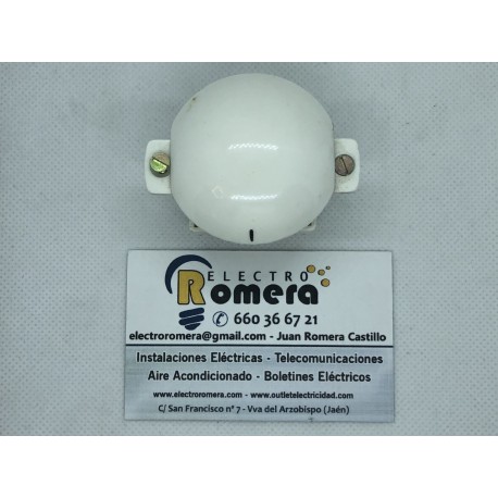 CONMUTADOR ESFERICO BLANCO BJC