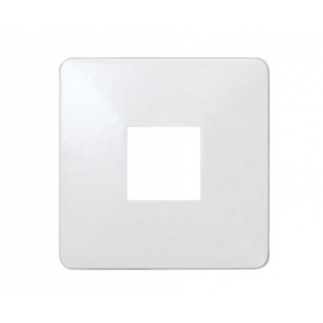 PLACA PROTECTORA 1 ELEMENTO SIMON BLANCO