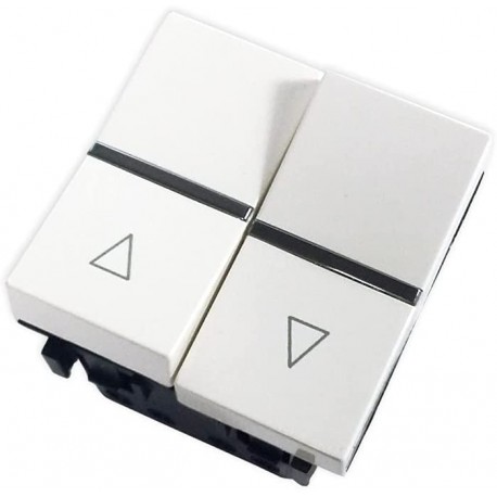 PULSADOR PERSIANAS 16A 250V BLANCO N2244BL