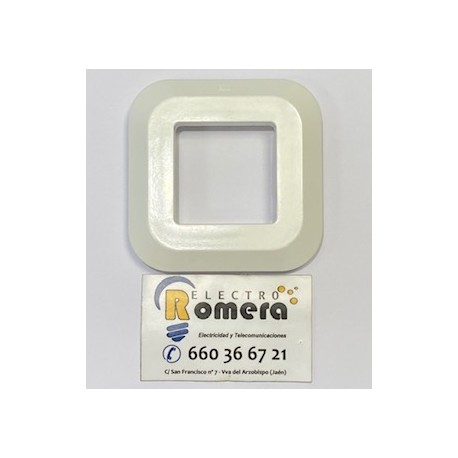 MARCO 1 ELEMENTO SIN EMBELLECEDOR EXTERIOR BLANCO BJC OLYMPIA 15.001-BLANCO