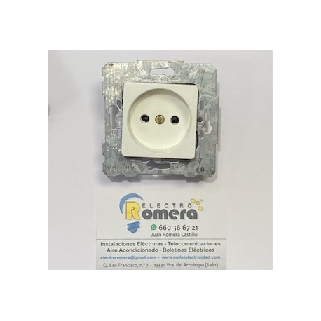 ENCHUFE TT BJC OLYMPIA BLANCO 14020