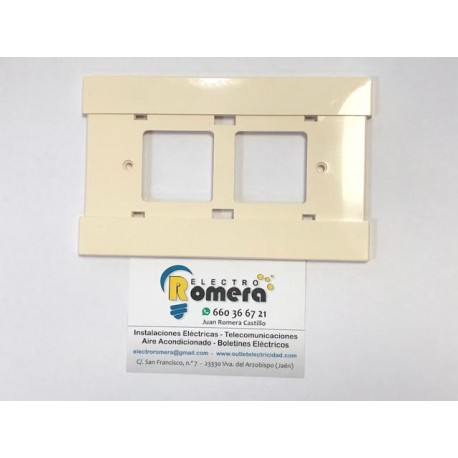 PLACA BASE BLANCA