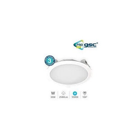 Downlight empotrable 30W 5500K - Pro Line