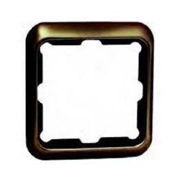 Marco para 1 elemento bronce Simon 75 75610-36