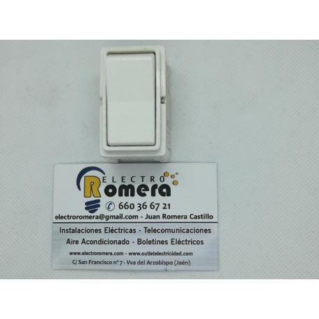PLACA 1 ELEMENTO EUROPOLI BLANCA