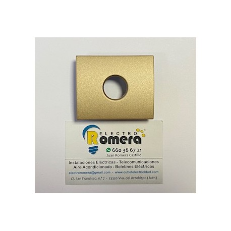 PLACA C/C Y ZUMBADOR COLOR BRONCE LEGRAND GALEA 7774 77