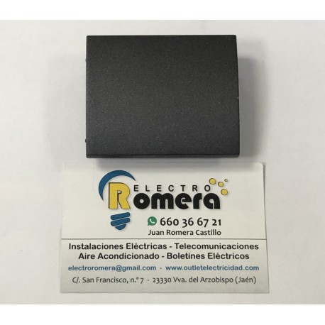 PLACA C/C Y ZUMBADOR COLOR ANTRACITA LEGRAND GALEA 7777 77