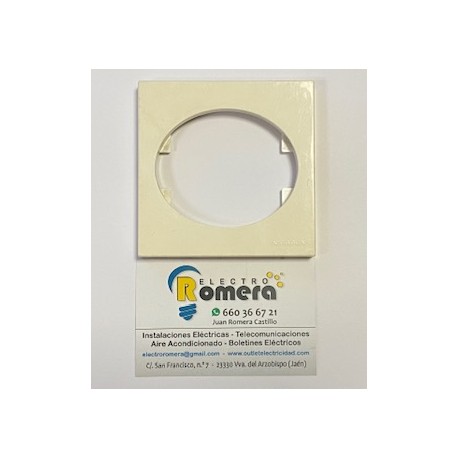 Marco 1 elemento blanco