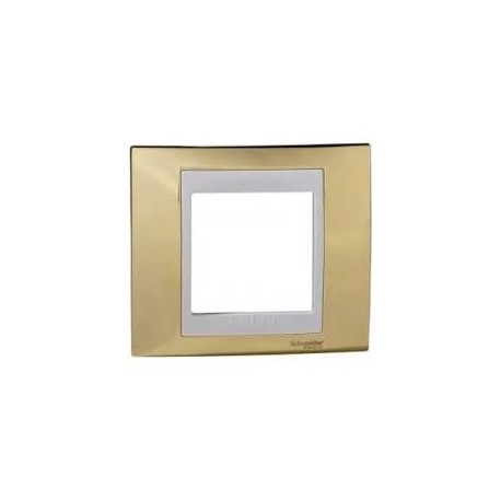 MARCO DE COLOR ORO/BLANCO U66.002.804