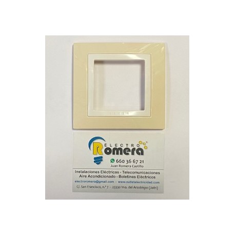 MARCO 1 ELEMENTO CREMA-MARFIL EUNEA UNICA U2.002.559