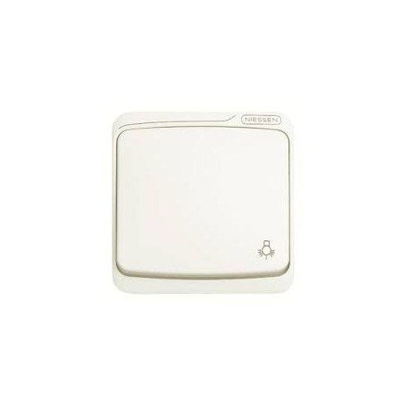 TECLA PULSADOR LUZ NIESSEN ARCO IP44