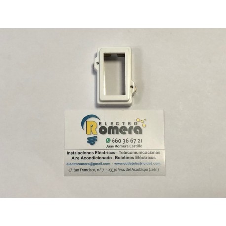 PLACA 1 ELEMENTO EUROPOLI BLANCA