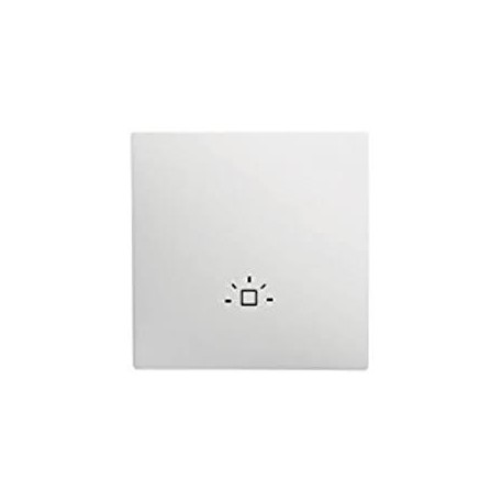 Pulsador ancho LUZ 10A blanco Schneider Unica U3.206.18L