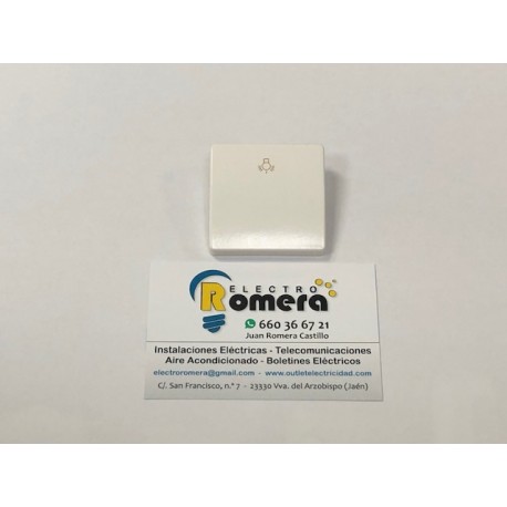 TECLA PULSADOR LUZ NIESSEN ARCO IP44