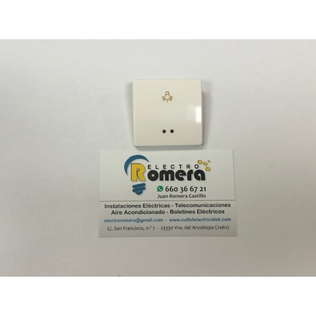 TECLA PULSADOR LUZ NIESSEN ARCO IP44