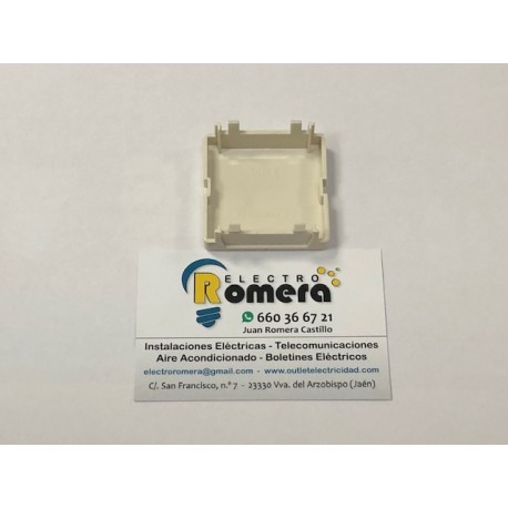 TAPA CIEGA NIESSEN STYLO BLANCO MARFIL