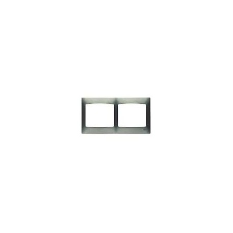 PLACA 2 ELEMENTOS HORIZONTAL GRIS LAVA