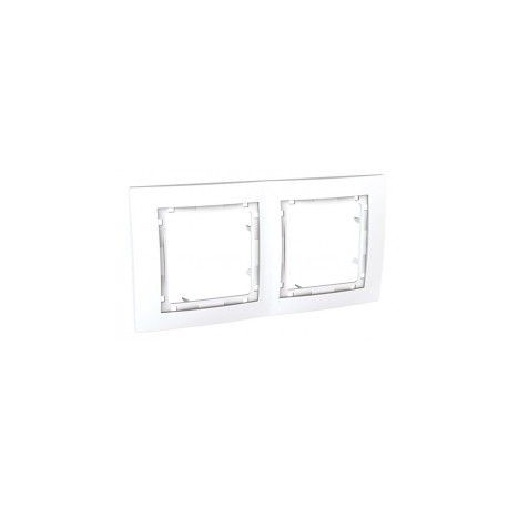 Marco 2 elementos blanco polar unica U4.004.18