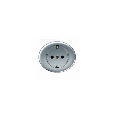 Tapa enchufe Schuko 2P+TT NIESSEN TACTO 5588 PL