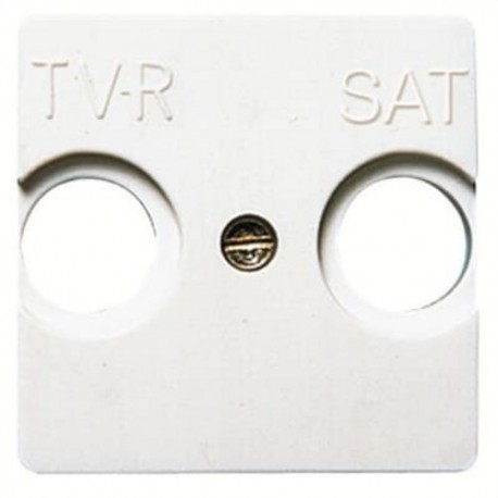 TAPA SERIE INS. EN SERE. FINAL SERIE STYLO BLANCO MARFIL NIESSEN 2250.1BM