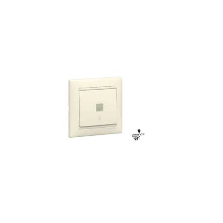 PULSADOR LUMINOSO GRABADO TIMBRE MARFIL LEGRAND
