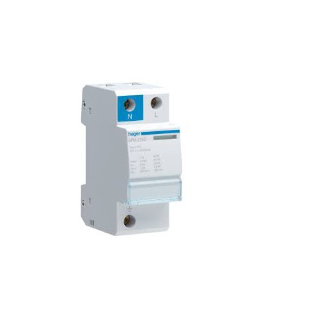 Protección combinada P+T, 2P, 6kA, 40A