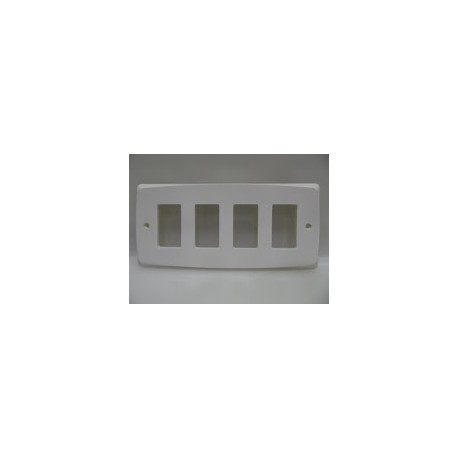 PLACA 1 ELEMENTO EUROPOLI BLANCA