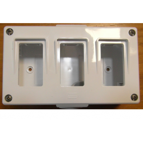 PLACA 1 ELEMENTO EUROPOLI BLANCA