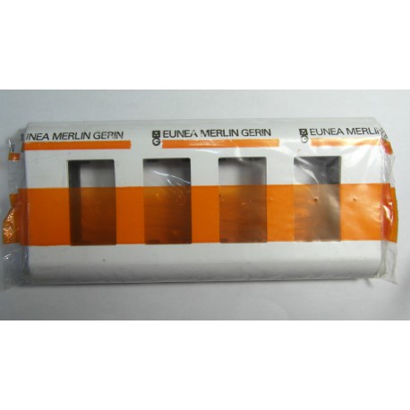 PLACA 1 ELEMENTO EUROPOLI BLANCA