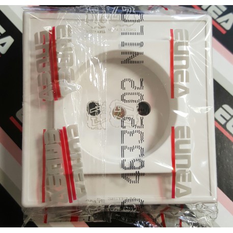 Doble interruptor 10a-250 V blanco