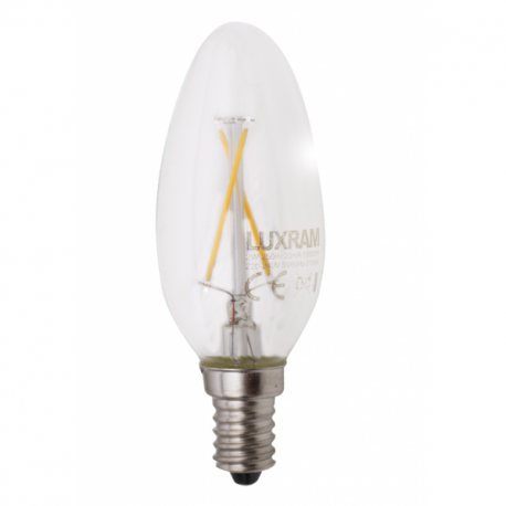 Bomb. 4w 2700k Led Filamento Esferica Clara E27 400lm 45x65