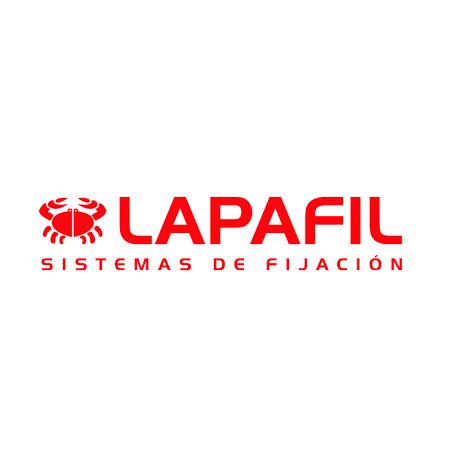 GRAPAS DE PLATICO 8 MM BLANCO LAPAFIL