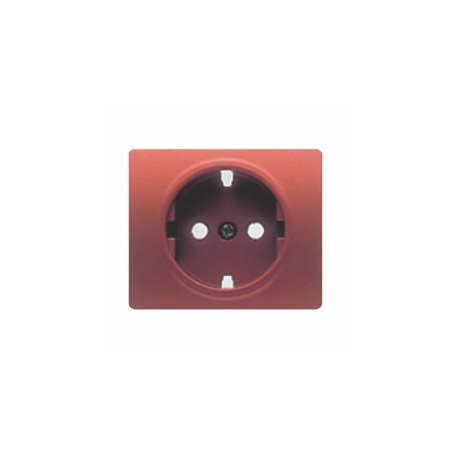 TAPA ENCHUFE II + TT LATERAL ESP. ROJA