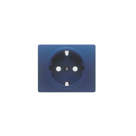 TAPA ENCHUFE II + TT LATERAL ESP. AZUL MING