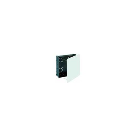 Caja de registro y empalme de empotrar 100x100x45 solera 