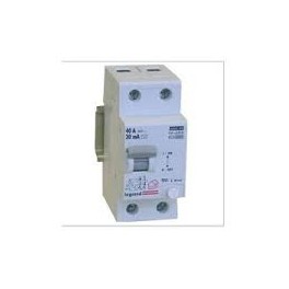 Diferencial LEGRAND  2polos 40 Amps. 30 mA 