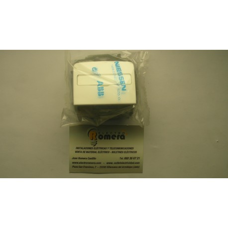 TAPA INFORMATICO SERIE ARCO BLANCO ALPINO 8255 BA